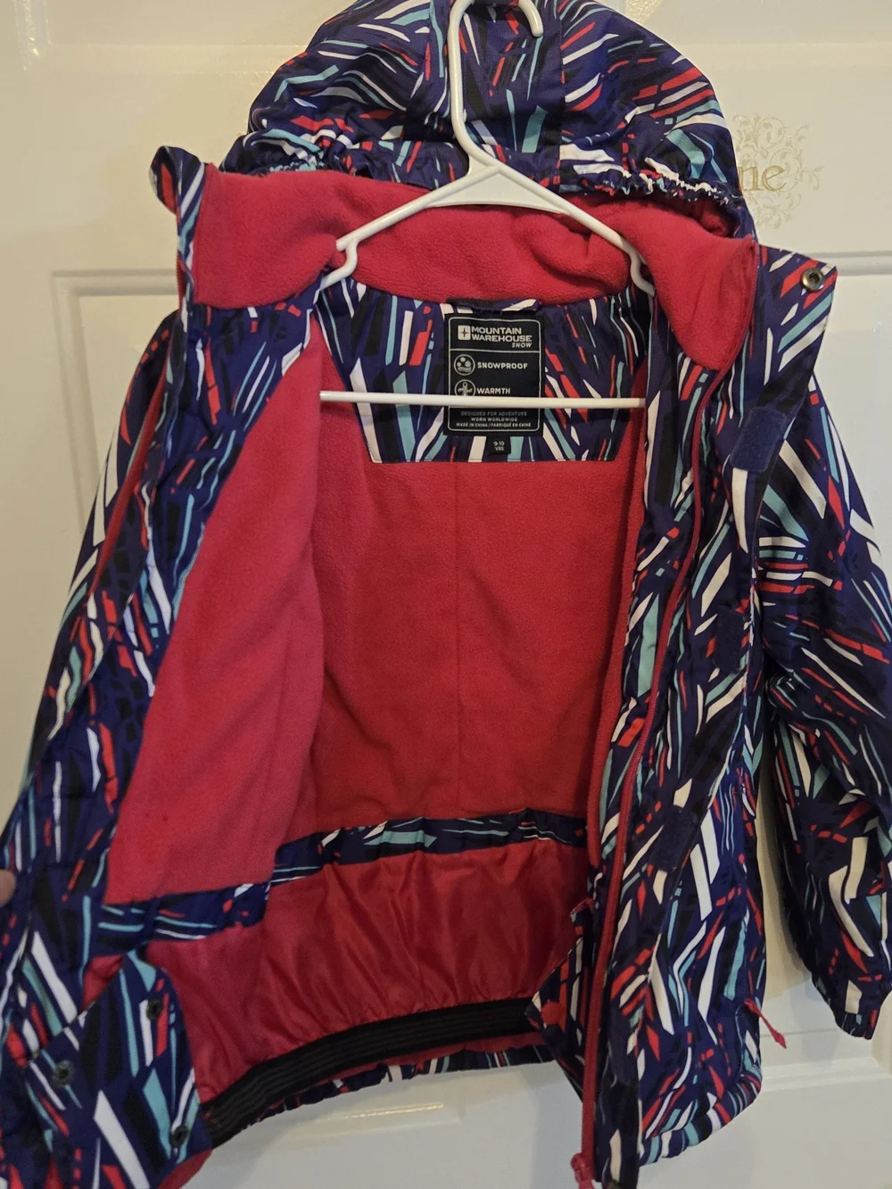 Mountain Warehouse Kids Snowproof Ski Jacket Size 9-10 Years
